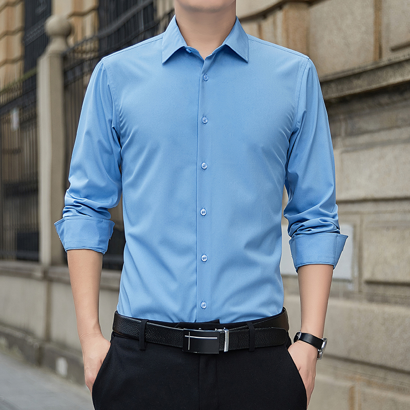 New Plus Size Men Solid Color  - đánh giá và giá Men'S Fashion Formal