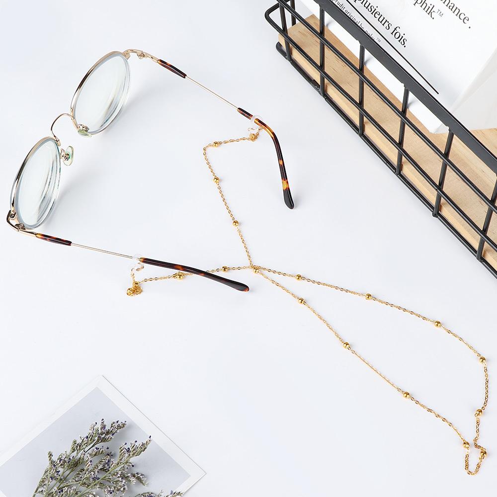 Retainer Beaded Eyeglass Silve - đánh giá và giá Mens Fashion Reading Glasses