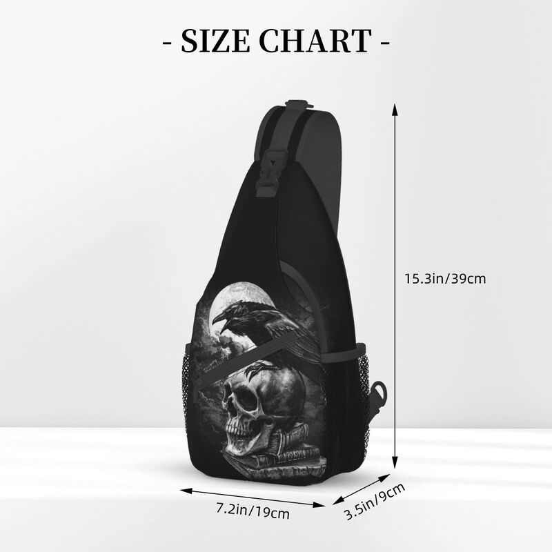 Crow The Skull Sling Crossbody - đánh giá và giá Mens Fashion Blog