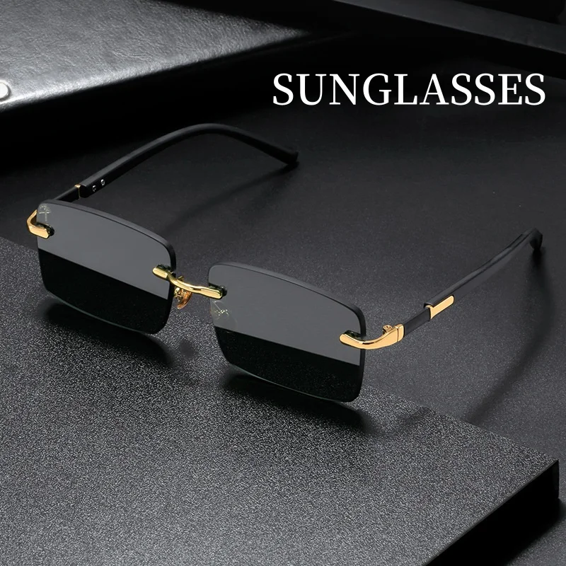 Fashion Rectangle Sunglasses M - đánh giá và giá Men'S Fashion Glasses