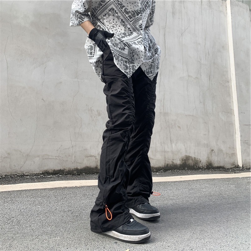 Unisex High Street Flared Trou - đánh giá và giá Men'S Fashion Trousers