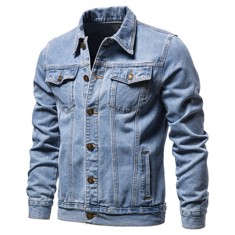 2025 Autumn Men Solid Denim Ja - đánh giá và giá Men'S Fashion Pants 2025