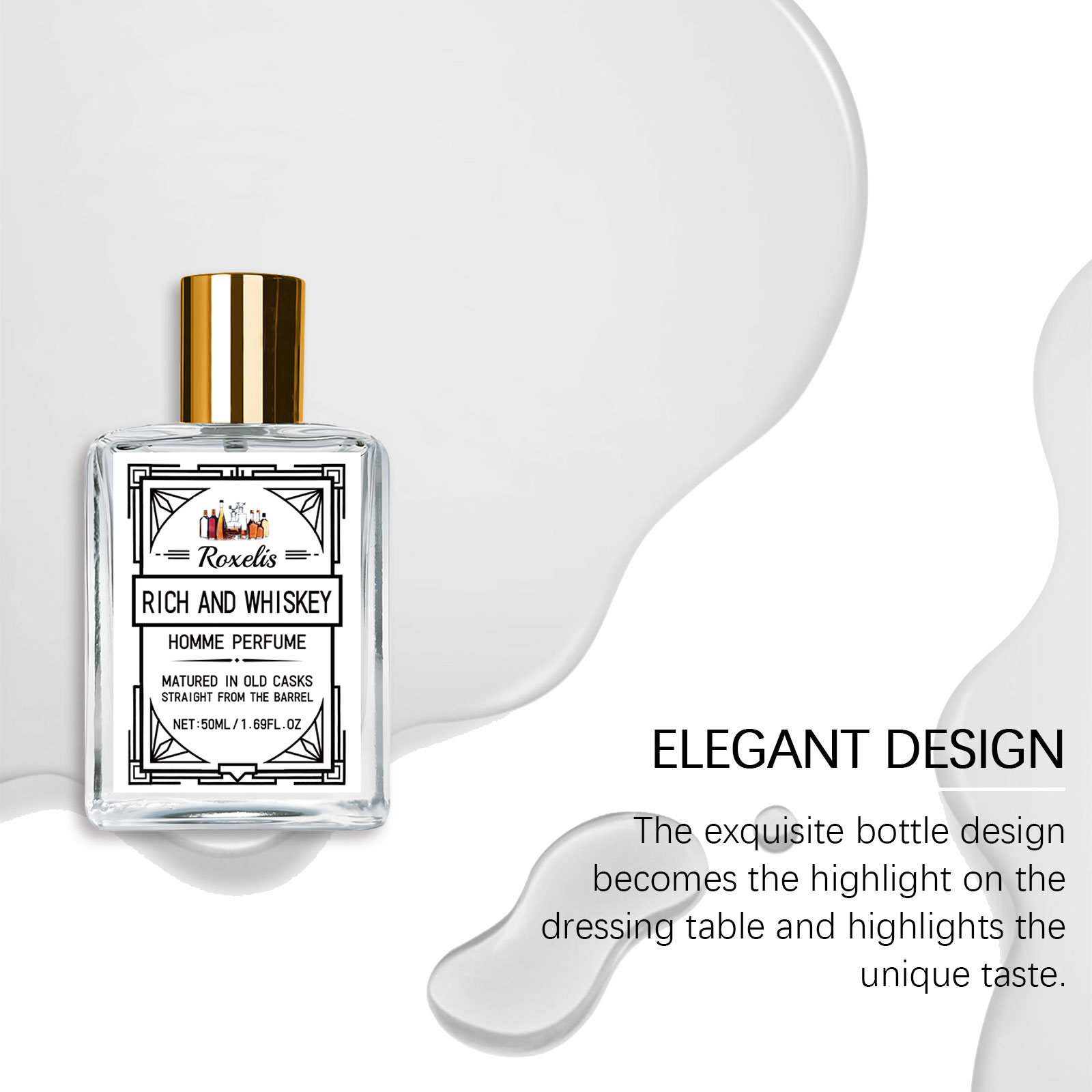 Roxelis 50ml Charm Whisky Men' - đánh giá và giá Men'S Fashion Perfume