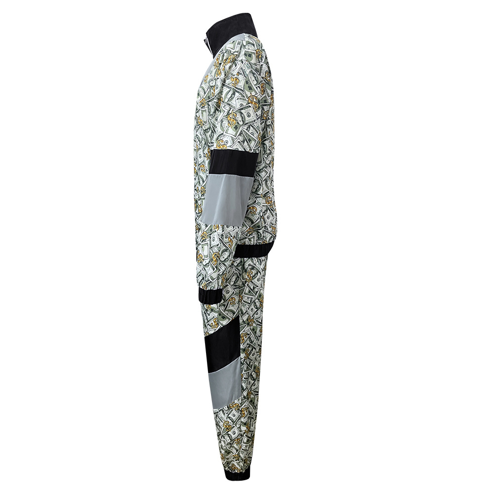 2pcs Set Fashion Printing Disc - đánh giá và giá Men'S Fashion Trousers