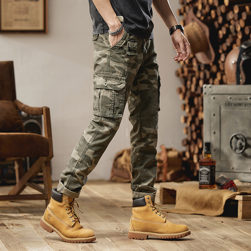 2025 Four Seasons Men's Fashio - đánh giá và giá Mens Fashion Camo Pants