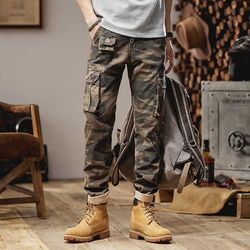 2025 Four Seasons Men's Fashio - đánh giá và giá Mens Fashion Camo Pants