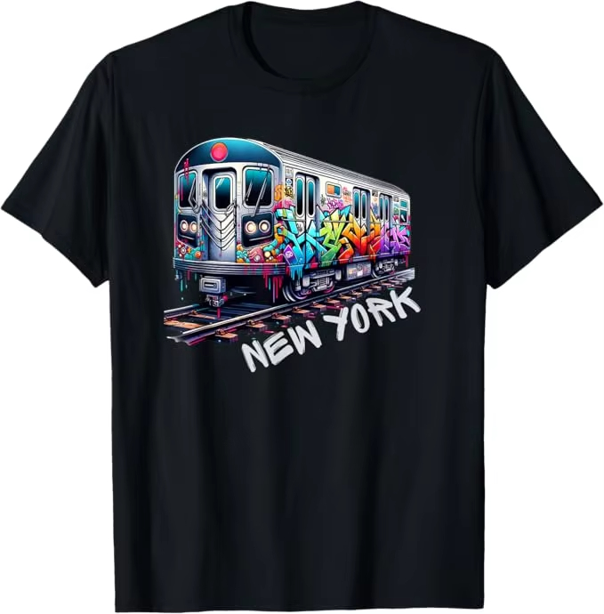 New York Train Graffiti Style  - đánh giá và giá Men'S Fashion Nyc