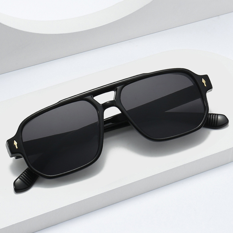 Vintage Double Bridges Men Squ - đánh giá và giá Men'S Fashion Glasses