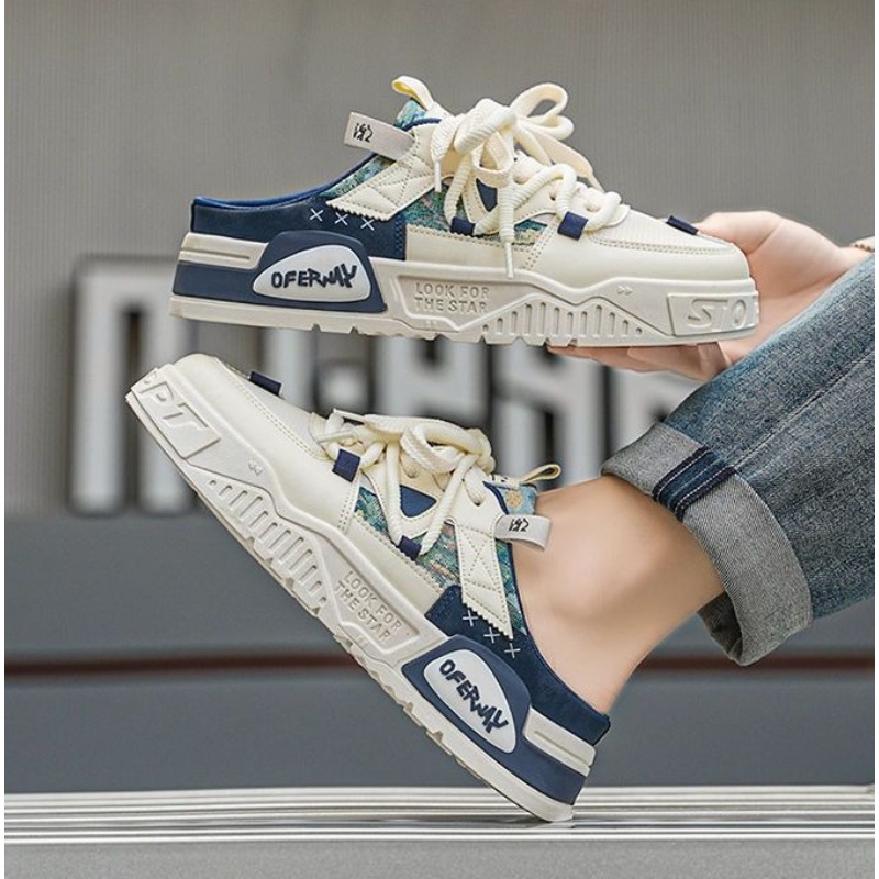 Fashion Men Casual Shoes Half  - đánh giá và giá Men'S Fashion Loafers Shoes