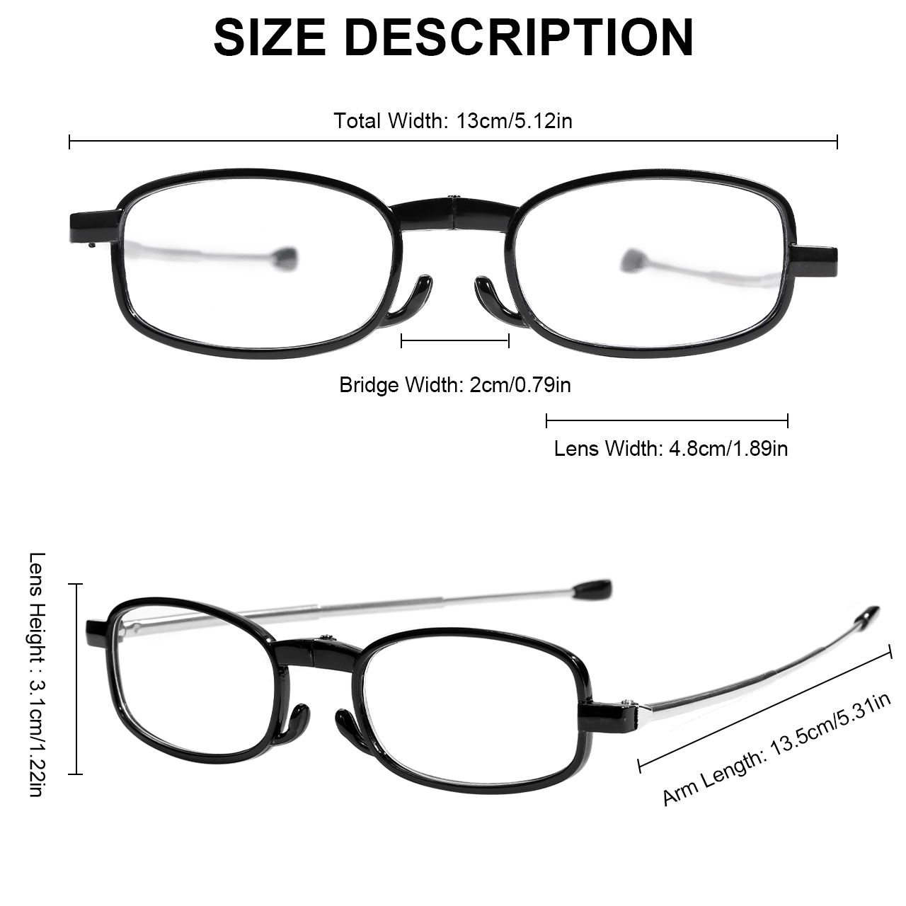 1pc  Folding Reading Glasses R - đánh giá và giá Mens Fashion Reading Glasses