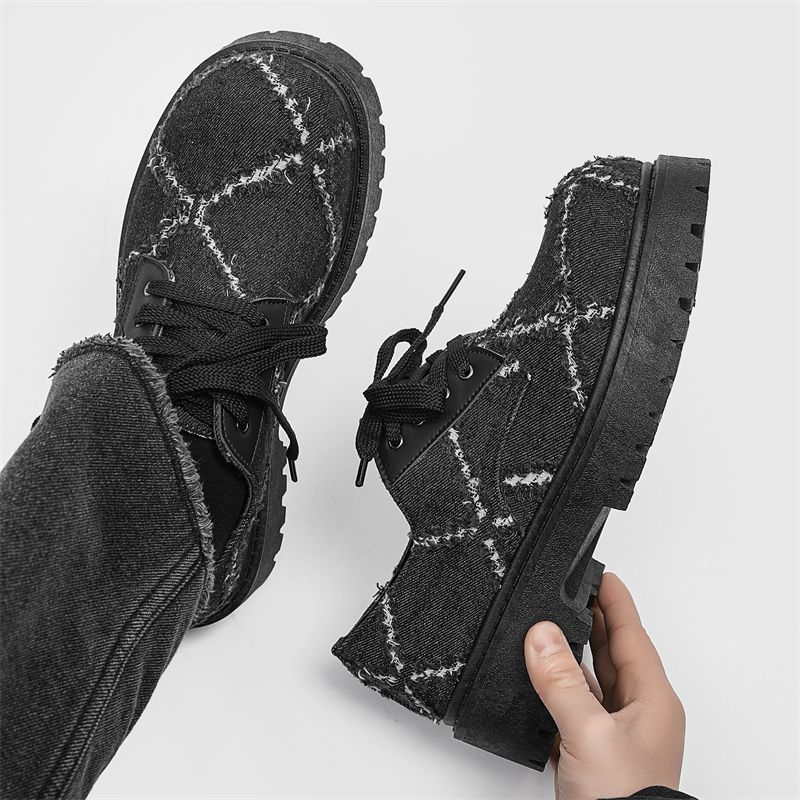 Men's Autumn Stylish Thick Sol - đánh giá và giá Mens Fashion Denim