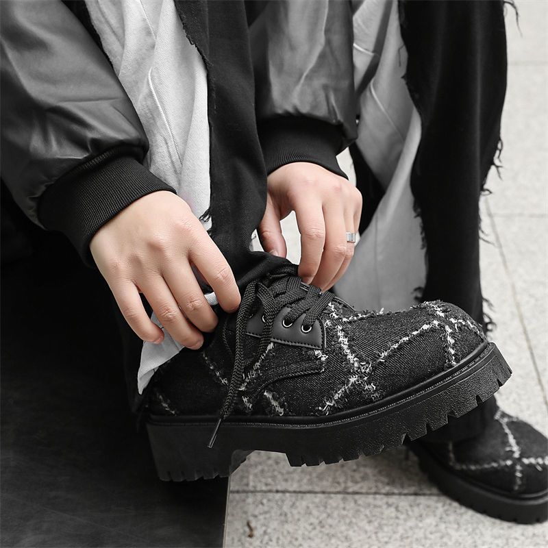 Men's Autumn Stylish Thick Sol - đánh giá và giá Mens Fashion Denim