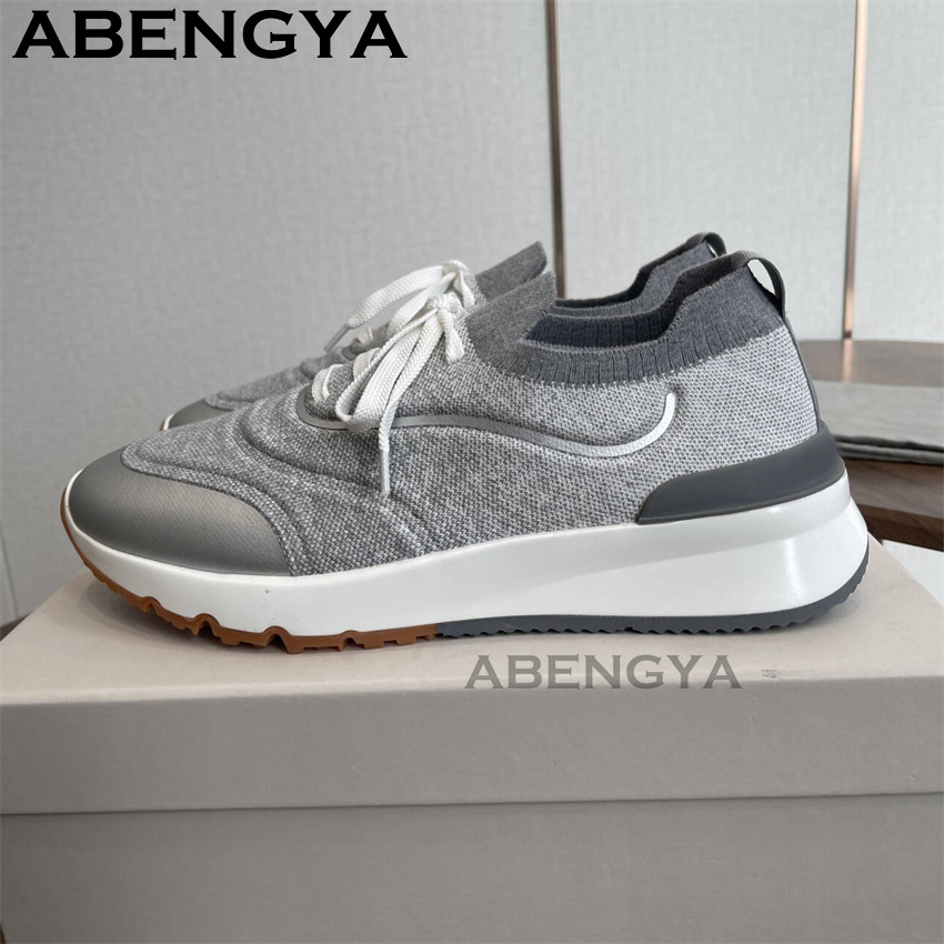 Men New Multicolour Knitted lo - đánh giá và giá Men'S Fashion Loafers Shoes